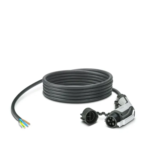 Зарядний кабель AC - EV-T1G3K-1AC32A-5,0M6,0ESBK01 1627356