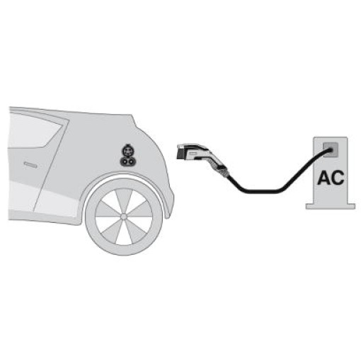 Зарядный кабель AC - EV-T1G2K-1AC32A-12,0M10ASBK01 1628418