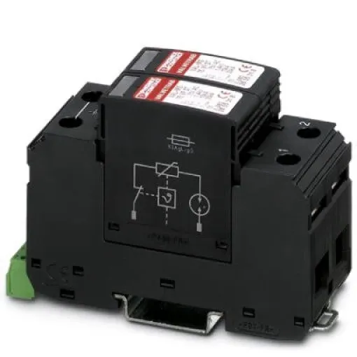 Базовий елемент для захисту від перенапруг, тип 2-VAL-MS/2+0-BE / FM / S2 2800246 Базовий елемент для захисту від перенапруг, тип 2-VAL-MS/2+0-BE / FM / S2 2800246