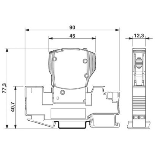 Електронні автоматичні вимикачі-CB E1 24DC / 8A NO P 2800906