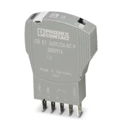 Электронный защитный выключатель - CB E1 24DC/2A NC P Phoenix Contact 2800916