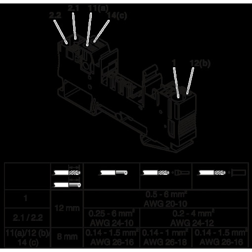 Базовий елемент-CB 1/6-2/4 PT-BE 2800929 Базовий елемент-CB 1/6-2/4 PT-BE 2800929