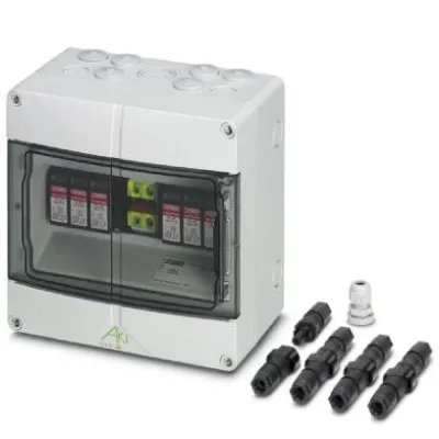 Комплект устройств защиты от перенапряжений - PV-SET 2ST/1000DC/32A-2MPP-SC Phoenix Contact 2800993