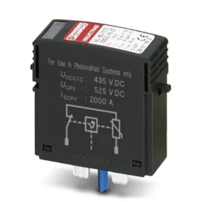 Штекерний модуль для захисту від перенапруг, тип 1/2 - VAL-MS-T1/T2 1000dc-PV-ST Phoenix Contact 2801162