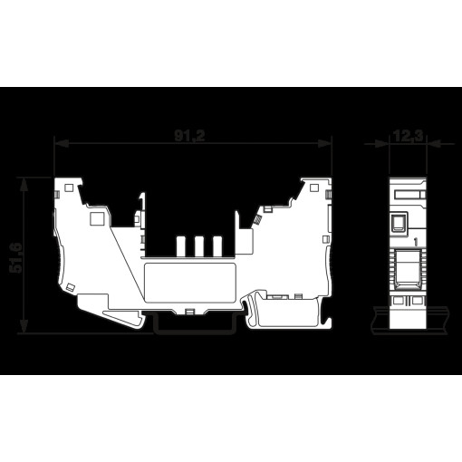 Базовый элемент - CB 1/10-1/10 UT-BE 2801305
