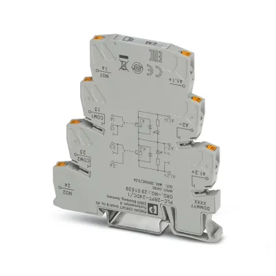 Релейний модуль-PLC-2RPT-24DC/1 Phoenix Contact 2901639