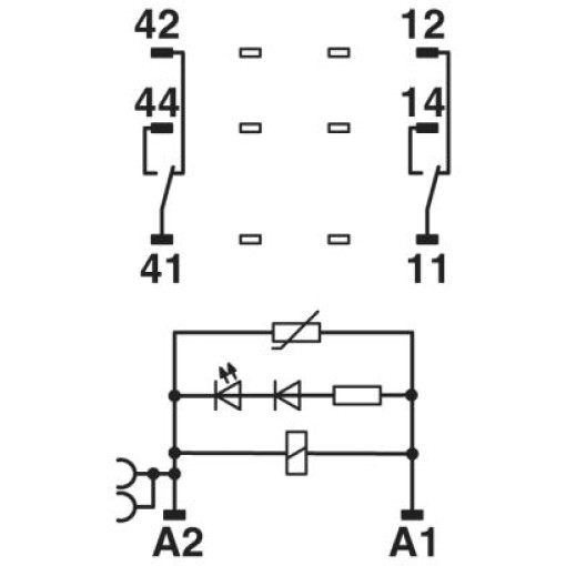 Релейный модуль - RIF-2-RSC-LV-230AC/2X21 2903321