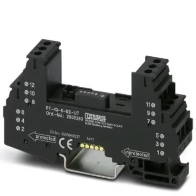 Базовий елемент для захисту від перенапруг-PT-IQ-5-BE-UT Phoenix Contact 2905363