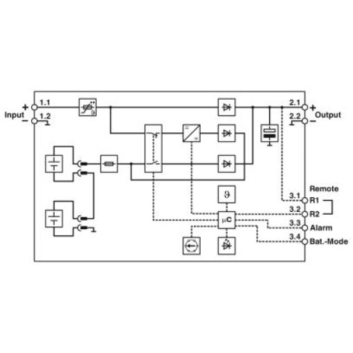 Источник бесперебойного питания - UNO-UPS/24DC/24DC/60W 2905907 Источник бесперебойного питания - UNO-UPS/24DC/24DC/60W 2905907