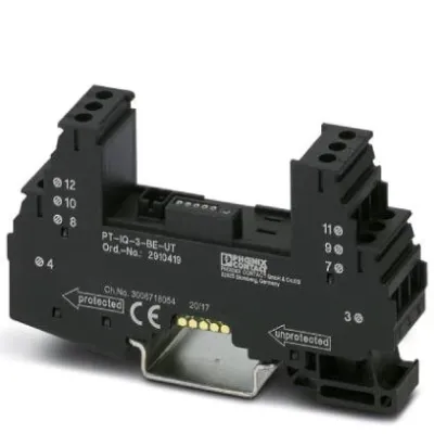 Базовий елемент для захисту від перенапруг-PT-IQ-3-BE-UT Phoenix Contact 2910419