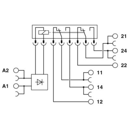 Релейний модуль-PLC - RSC-24UC / 2x21 / FG 2910536