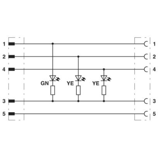 Кабель для датчика / исполнительного элемента - SAC-5P-M12MS/1,5-810/M12FR-3L 1416149