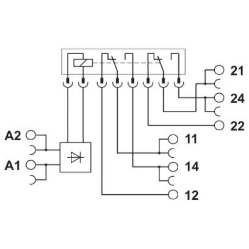 Релейний модуль-PLC-RSC-230UC/21-21/SO46 2980500