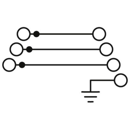 Клемма для подключения электродвигателя - DLKB 2,5-PE 3011038 Клемма для подключения электродвигателя - DLKB 2,5-PE 3011038