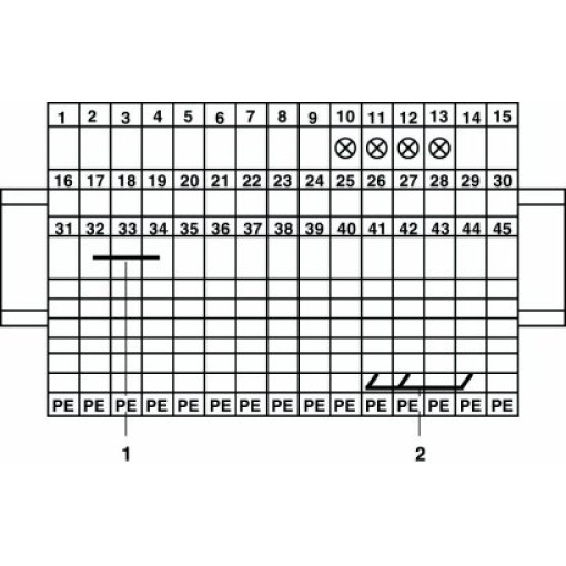 Заземляющие клеммы для выполнения проводки в зданиях - DLK 4-PE KAN 3026764