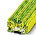 Двухъярусная заземляющая клемма - STTB 2,5-PE 3036026