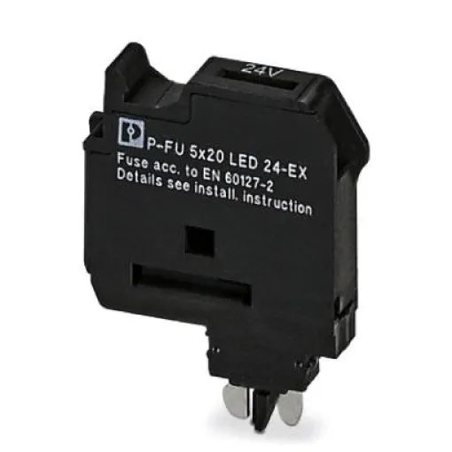 Штекерний тримач запобіжника-P-FU 5x20 LED 24-EX 3036821