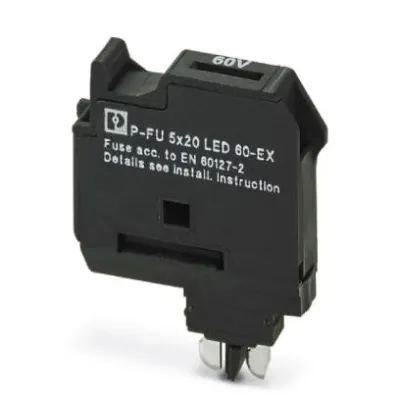 Штекерний тримач запобіжника-P-FU 5x20 LED 60-EX Phoenix Contact 3036823