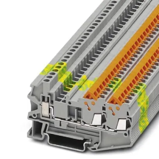 Клемма защитного провода - QTCU 1,5-TWIN-PE 3050060
