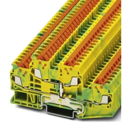 Двухъярусная заземляющая клемма - QTTCB 1,5-PE Phoenix Contact 3205132
