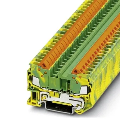 Клемма защитного провода - QTC 2,5-PE Phoenix Contact 3206432 Клемма защитного провода - QTC 2,5-PE Phoenix Contact 3206432