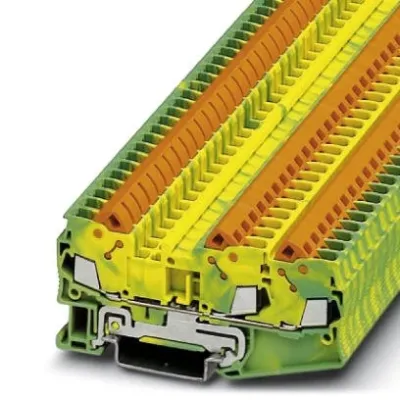 Клемма защитного провода - QTC 2,5-TWIN-PE Phoenix Contact 3206474 Клемма защитного провода - QTC 2,5-TWIN-PE Phoenix Contact 3206474
