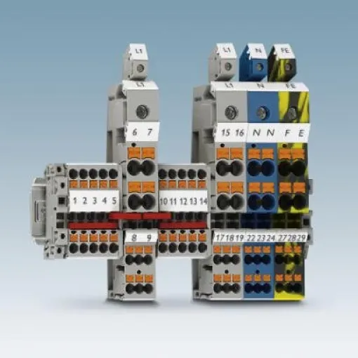 Заземляющая клемма - PTU 2,5-PE 3209521