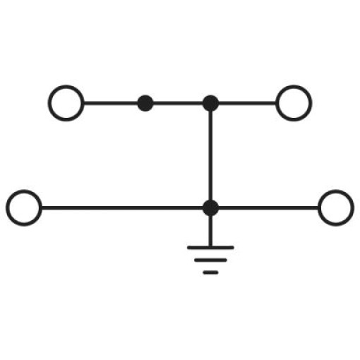 Двухъярусная заземляющая клемма - PTTBS 2,5-PE 3209620