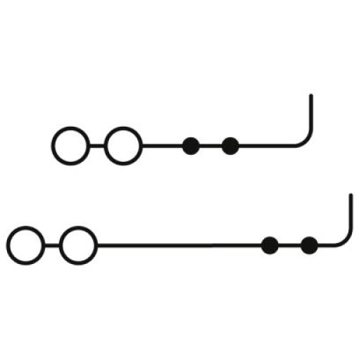 Двоярусні клеми-PTTBS 2,5-TWIN/2P BU 3210605