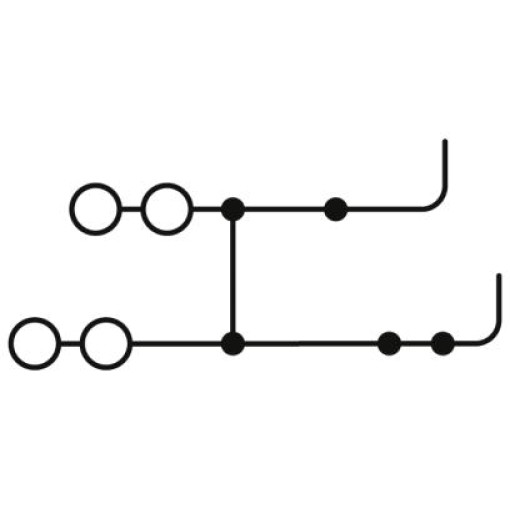 Двоярусні клеми-PTTBS 2,5-TWIN/2P-PV 3210607