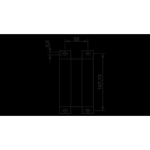 Клемма для высокого тока - PTPOWER 35-3L-F 3212072