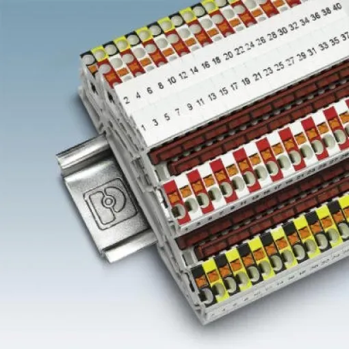 Двоярусні клеми-PTTBS 1,5 / S WH / U-BK / O-RD 3214662 Двоярусні клеми-PTTBS 1,5 / S WH / U-BK / O-RD 3214662