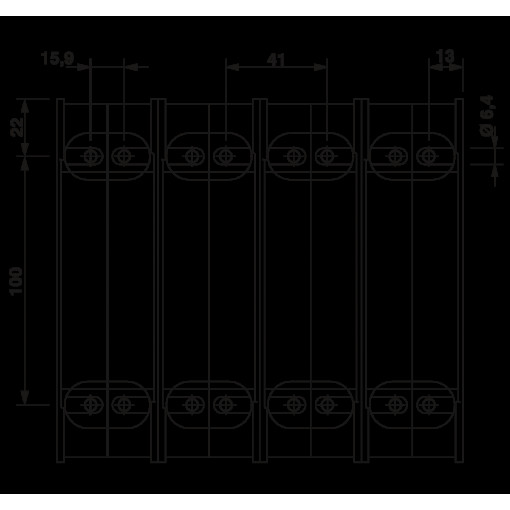 Болтові клеми-RBO 10-HC 3247976