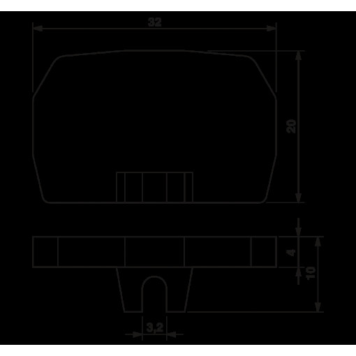 Кінцева кришка-D-MSBV 2,5-F 3251021