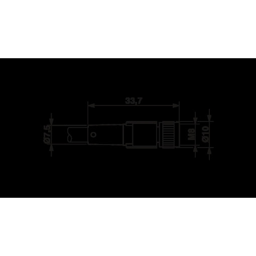 Кабель для датчика / исполнительного элемента - SAC-5P-M 8MSB/ 0,6-115/M 8FSB 1404480