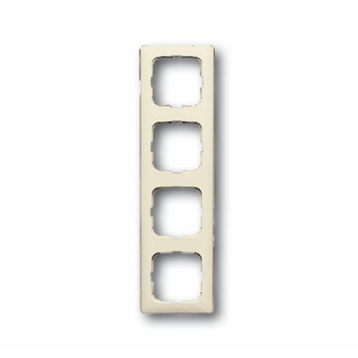 Рамка 4-а Abb — «Вusch-Duro / Linear Si» 2514-212K-102 колір - слонова кістка