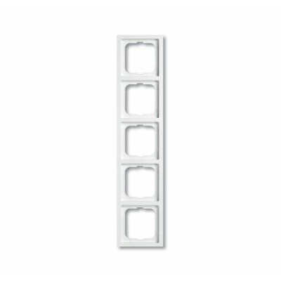 Рамка 5-а Abb Future Linear, колір «білий»
