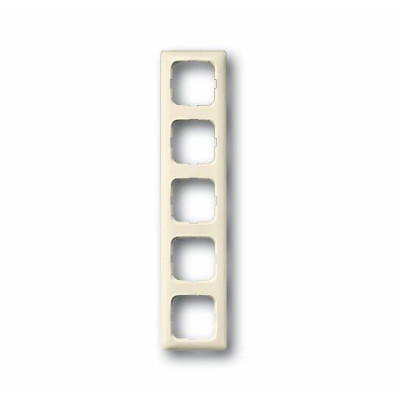 Рамка 5-а Abb — «Вusch-Duro / Linear Si» 2515-212K-102 колір - слонова кістка