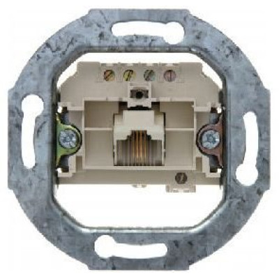 Механизм розетки информационной UAE (4)-полюсный, Cat.3 Berker 4568