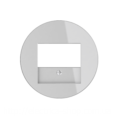 Накладка для розеток громкоговорителей, USB-розеток, полярная белизна (глянцевый), R.х, 10382089