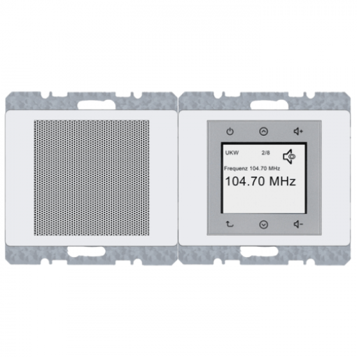 Radio Touch з динаміком, нержавіюча сталь, «Arsys» 28800004