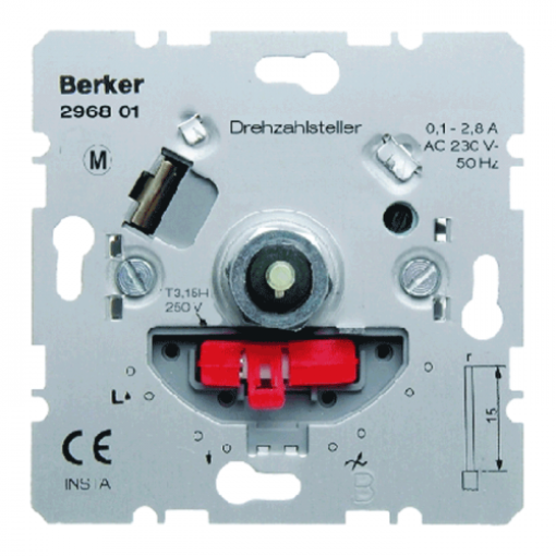 Регулятор числа оборотов, Berker 296801