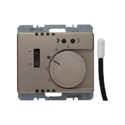 Регулятор температури підлоги, з датчиком, 250В, бронзовий лак, ARSYS, 20349011