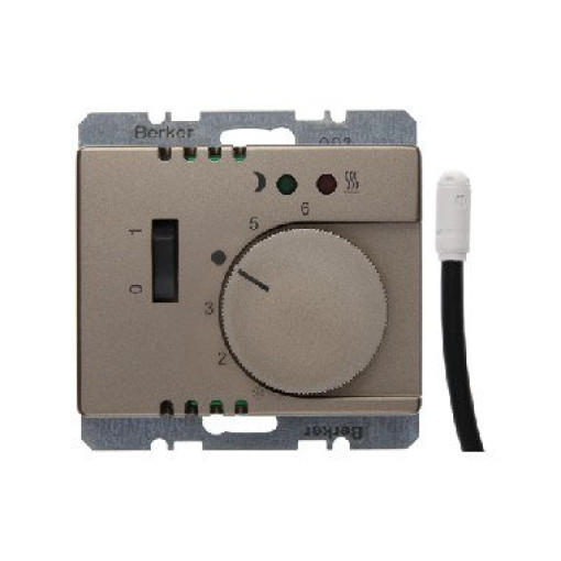 Регулятор температури підлоги, з датчиком, 250В, бронзовий лак, ARSYS, 20349011