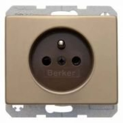 Розетка без з/к, бронза, 16А/250В ARSYS, 6161140001