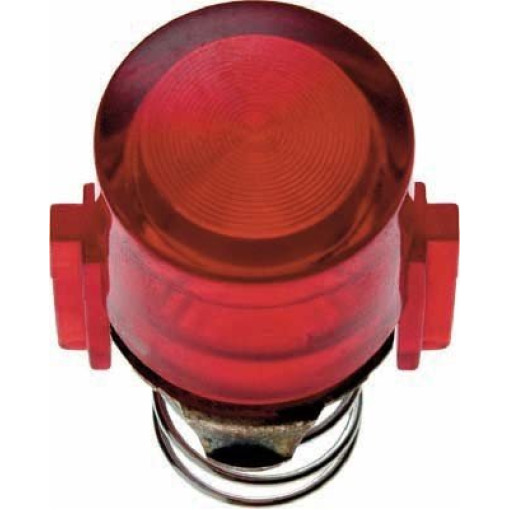 Заглушка для кнопки и светового сигнала Е10, красная прозрачная, 1930/GLASSERIE/PALAZZO