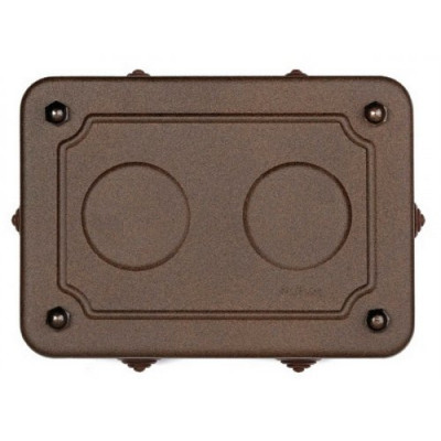 Коробка розподільна 175х125х50 мм Fontini коричнева Коробка розподільна 175х125х50 мм Fontini коричнева