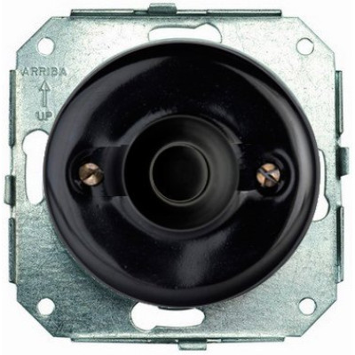 Механізм кнопки для дзвінка Fontini Garby Colonial (чорна кераміка) Механізм кнопки для дзвінка Fontini Garby Colonial (чорна кераміка)