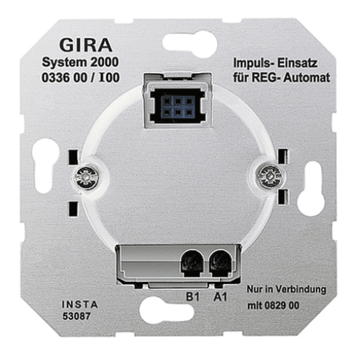 Механизм импульсного устройства System 2000 Gira 033600