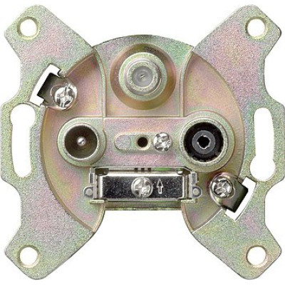 Механизм розетки TV-R-SAT  FS 302 F Gira 093700